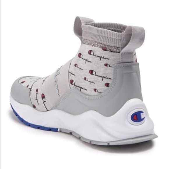 Champion rally script grey women’s shoes - Picture 3 of 3